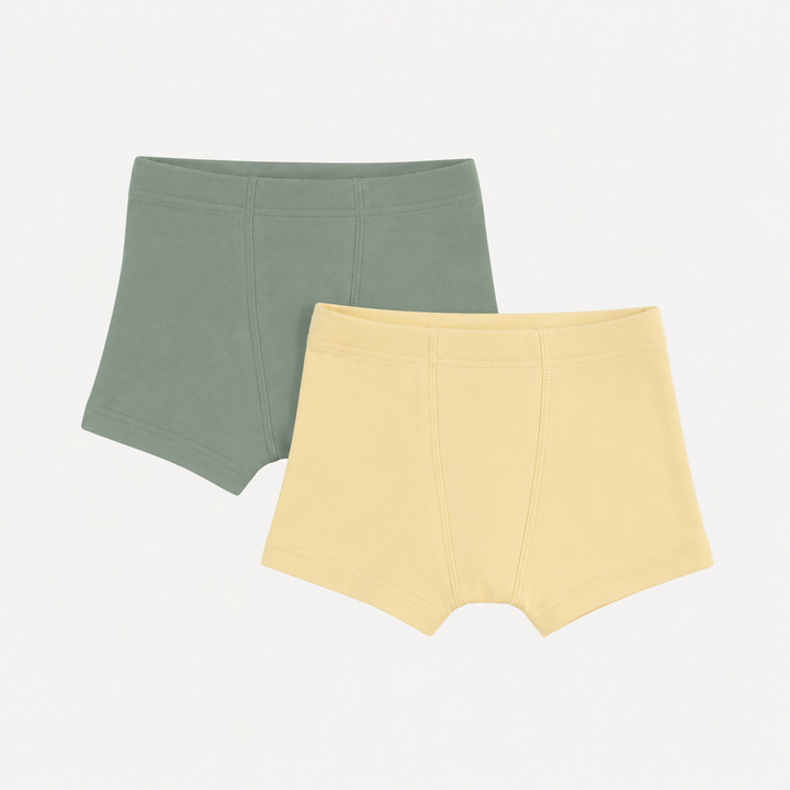 PREORDER boxer set of 2 | green bay | organic cotton interlock