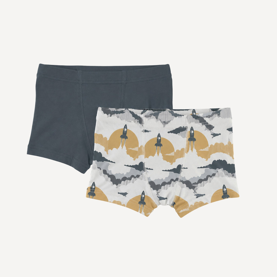 PREORDER boxer set of 2 | rocket | bamboo