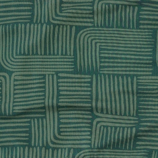womens loose short | brush strokes | light weight bamboo