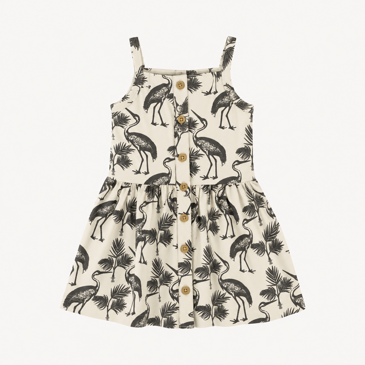 PREORDER button sun dress | crane + palm | modal