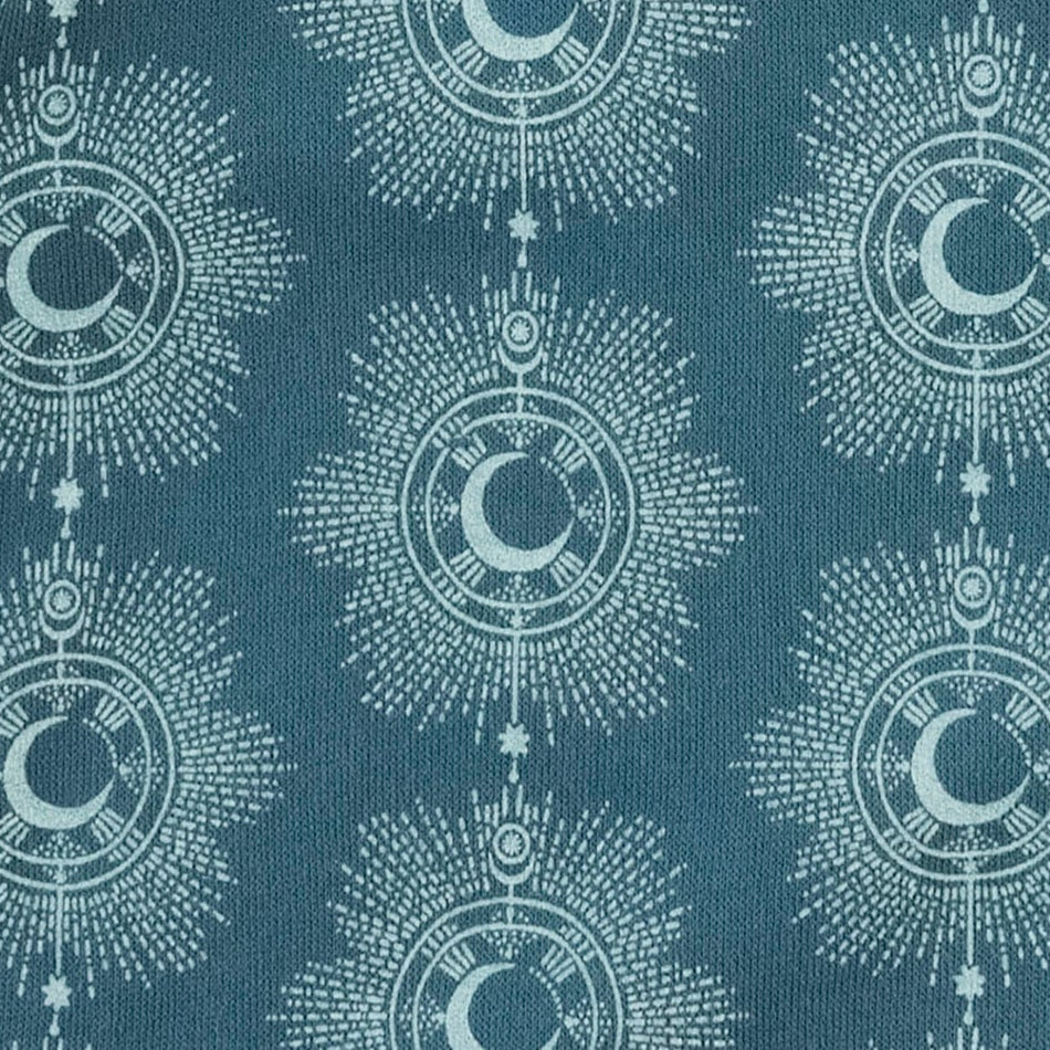 long sleeve essential boxy tee | cosmic moon | loop sweat