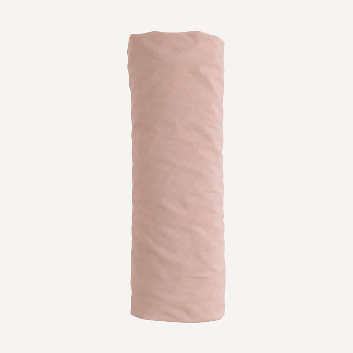 PREORDER crib sheet | rose smoke | bamboo