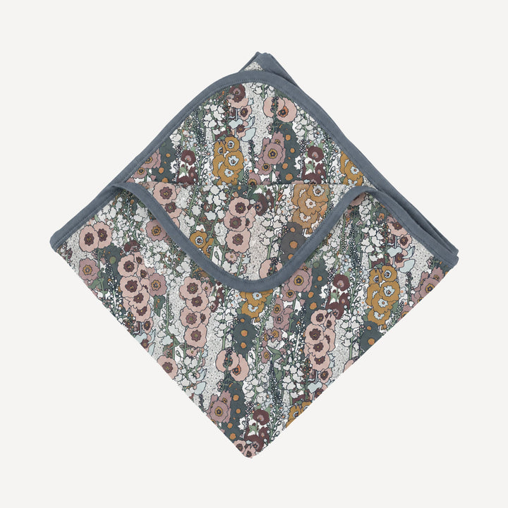 PREORDER double layer blanket | hollyhock | bamboo