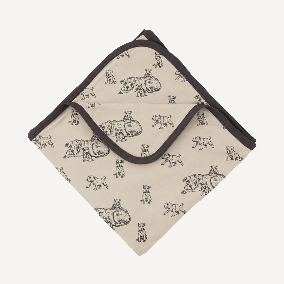 PREORDER double layer blanket | pit bulls | bamboo