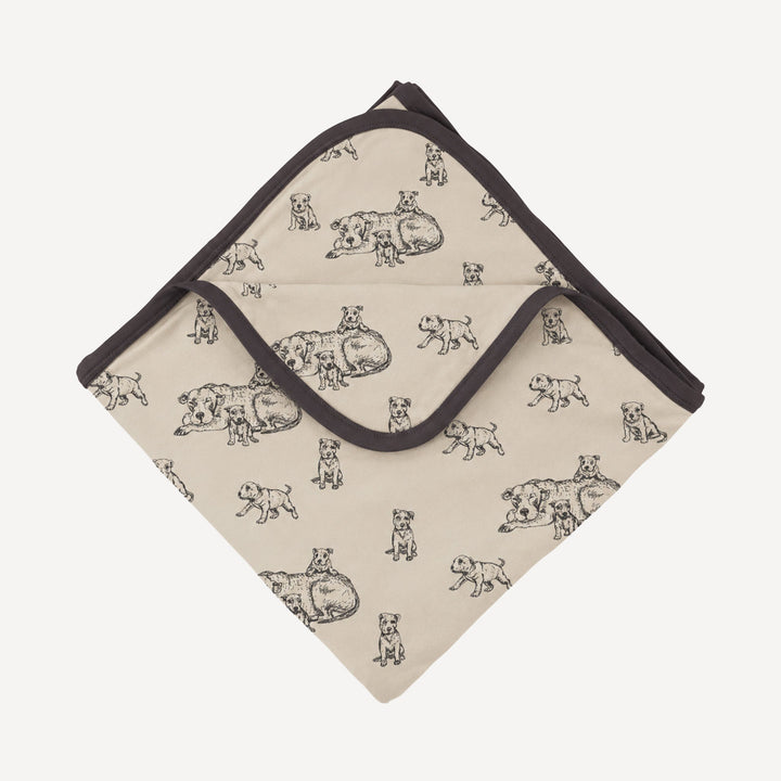 PREORDER double layer blanket | pit bulls | bamboo