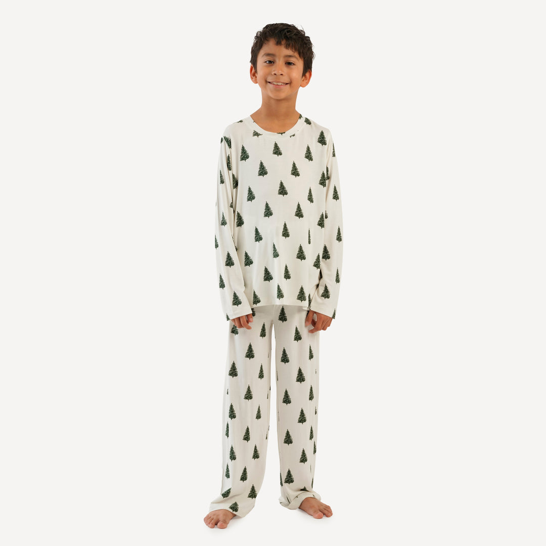 tween pj set | mountain pine | bamboo