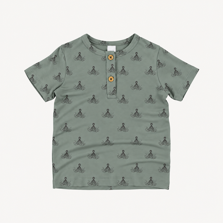 PREORDER short sleeve monty tee | octopus | modal