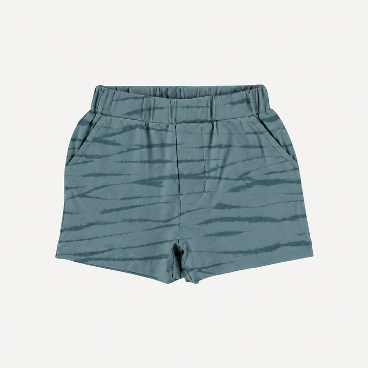 PREORDER relaxed short | arctic wave shibori | modal