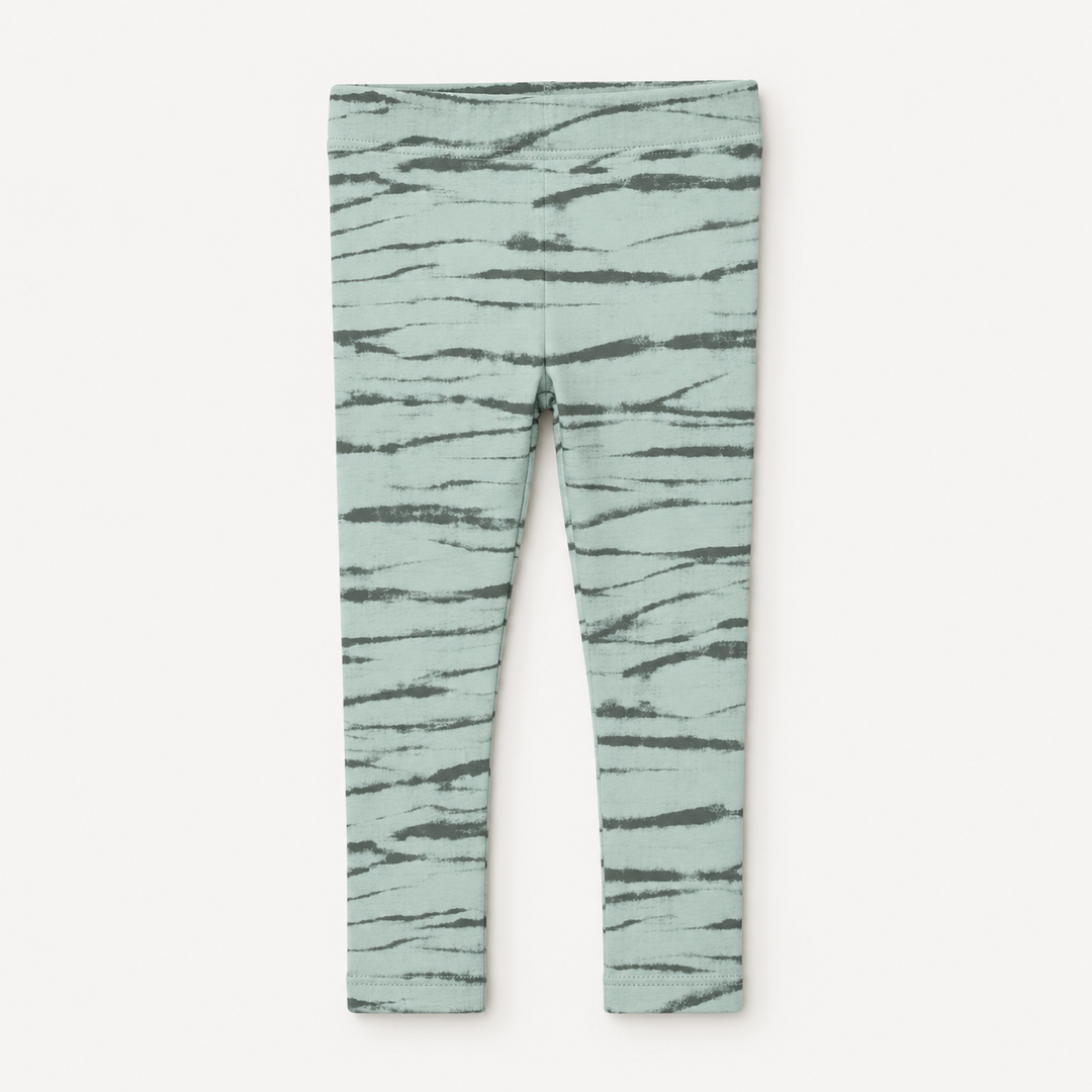 PREORDER classic skinny legging | forest wave shibori | modal
