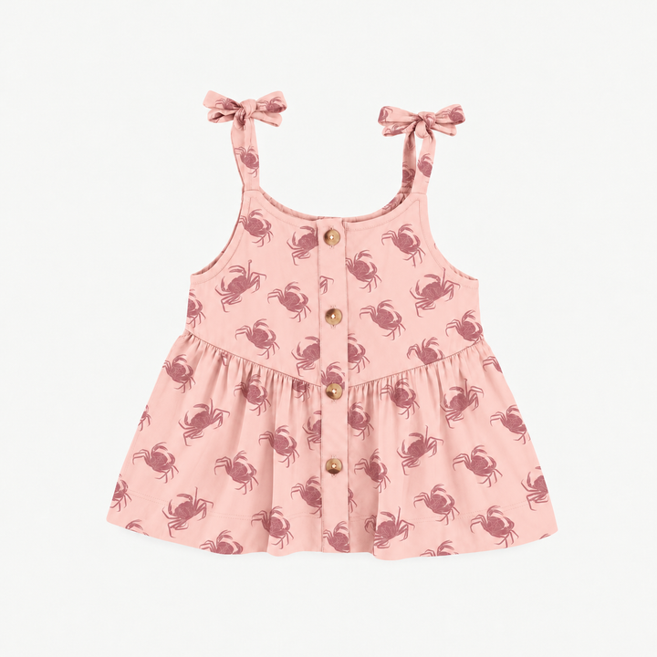 PREORDER emma spaghetti top | pink crab | modal