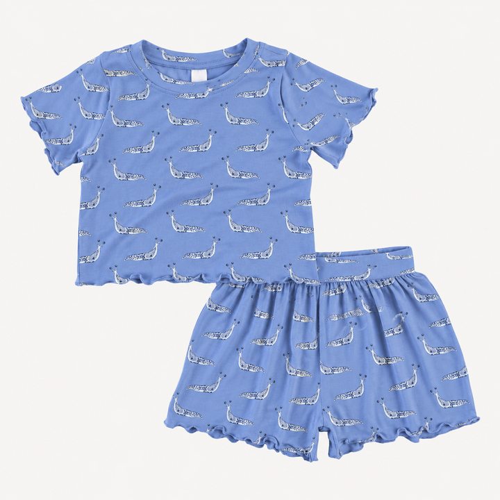 PREORDER short sleeve jade short set | slug party | modal