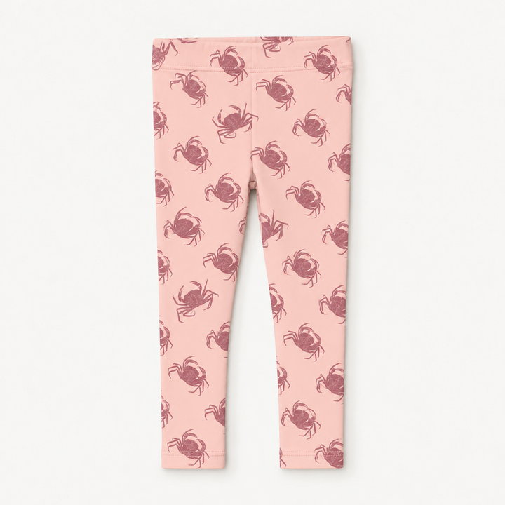 PREORDER classic skinny legging | pink crab | modal