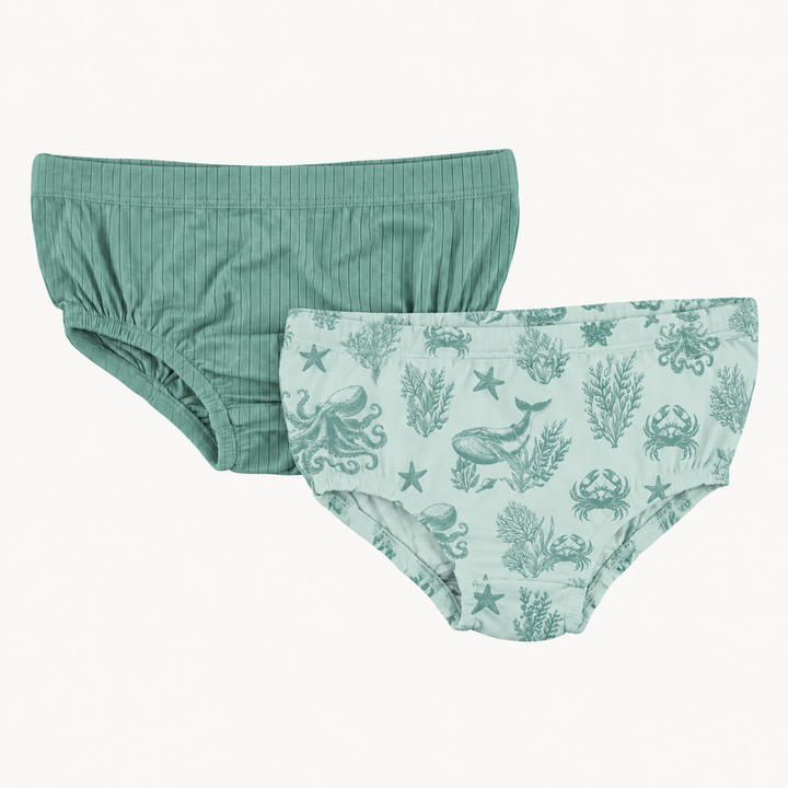PREORDER underwear set of 2 | nautical toile | modal