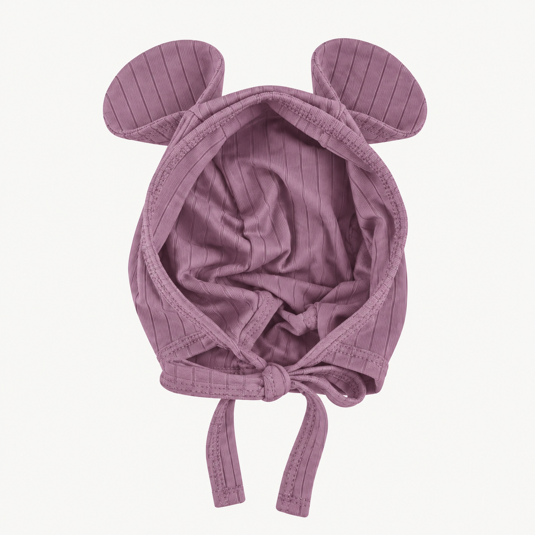 PREORDER bear hat | valerian | woods rib