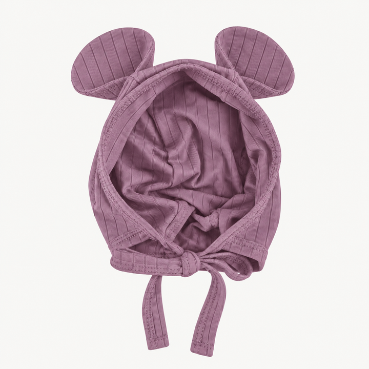 PREORDER bear hat | valerian | woods rib