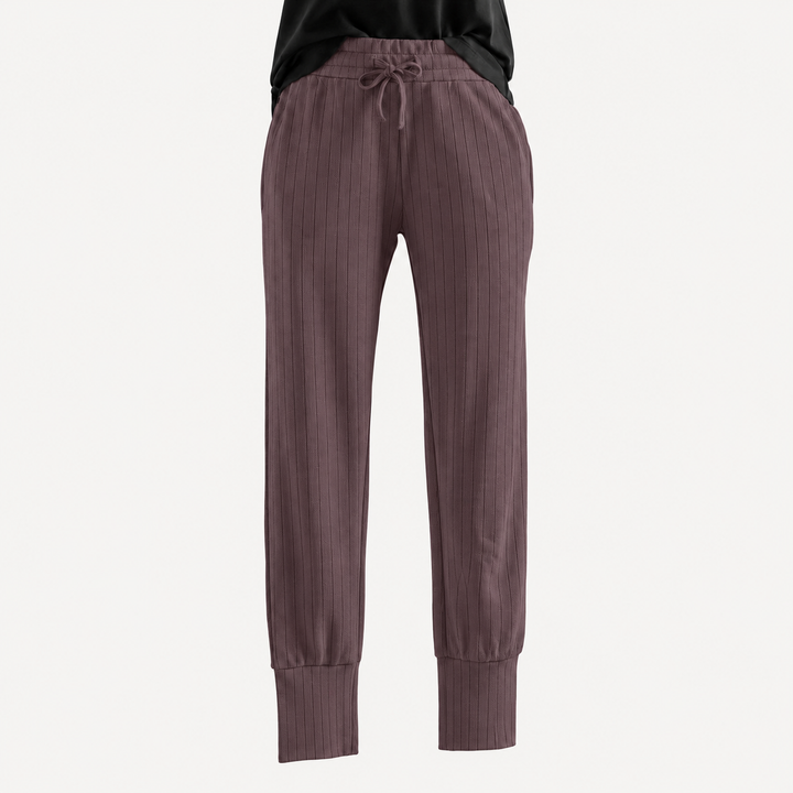 PREORDER womens skinny jogger | huckleberry | woods rib