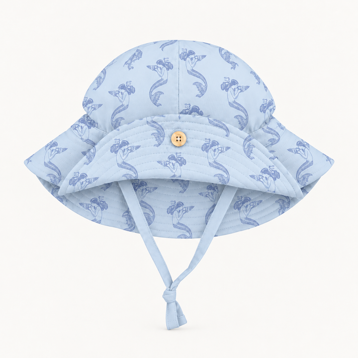 PREORDER button sun hat | mermaid shell | modal