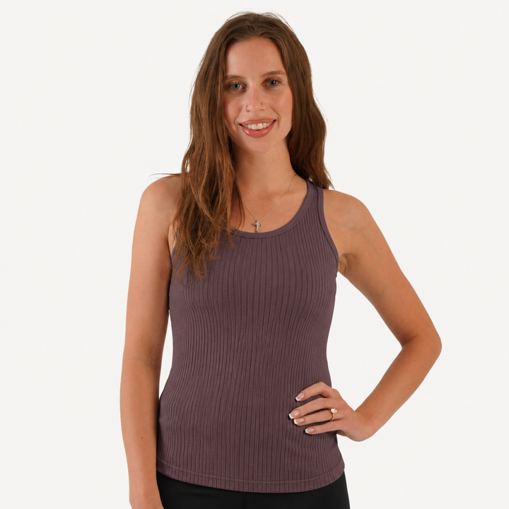 PREORDER womens tank | huckleberry | woods rib