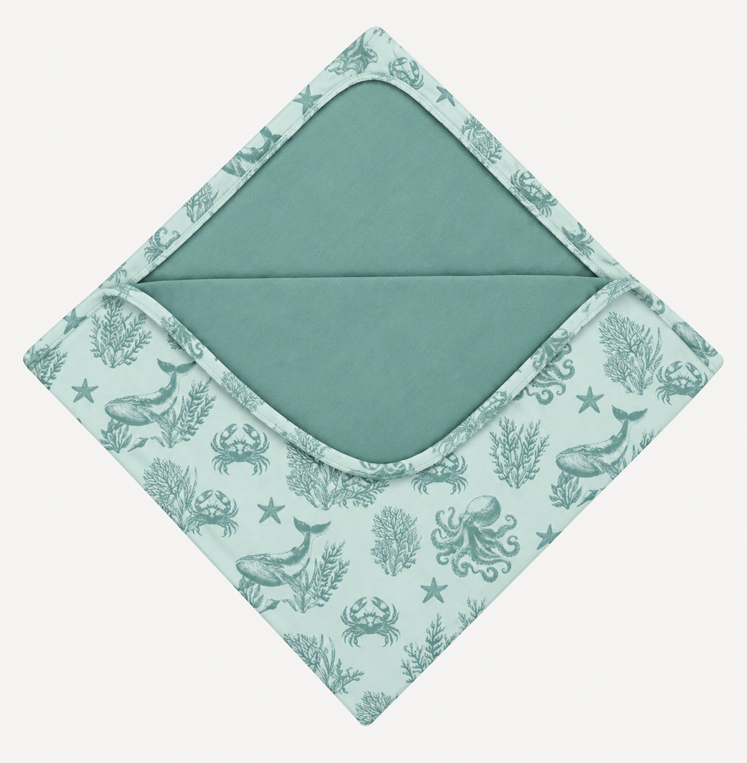 PREORDER double layer blanket | nautical toile | modal