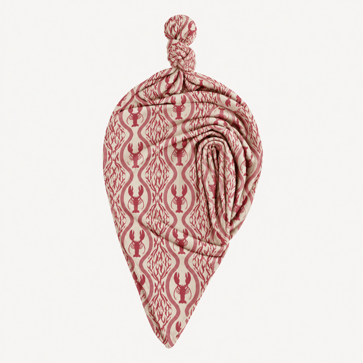 PREORDER classic single layer blanket | lobster baroque | modal