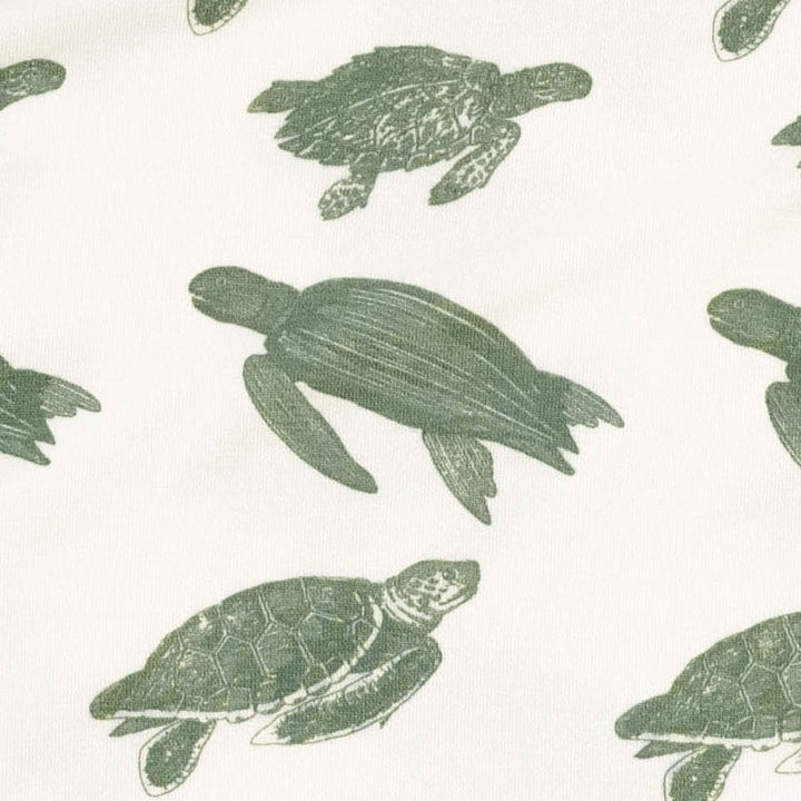 topstitch tank + relaxed short set | green sea turtle | bamboo