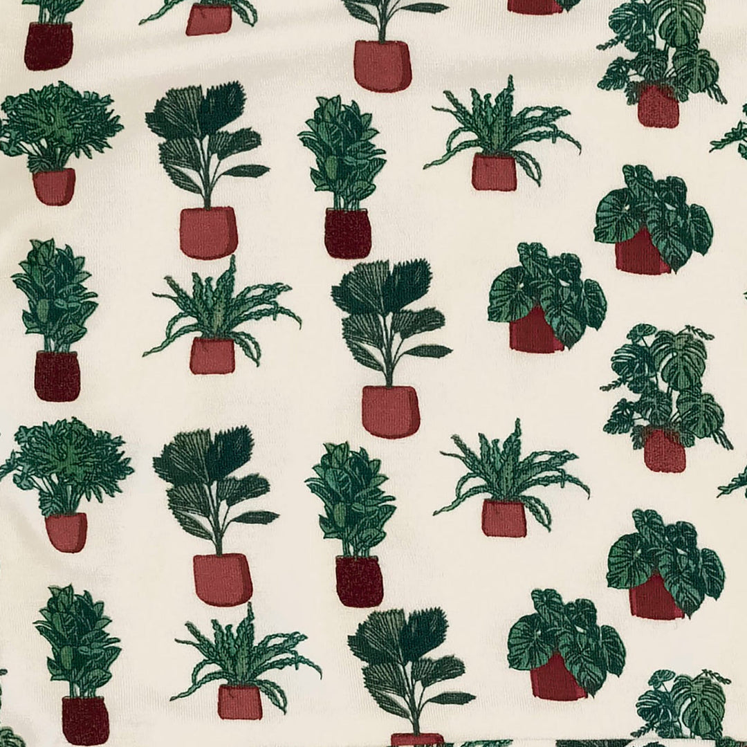 classic single layer blanket | houseplants | bamboo