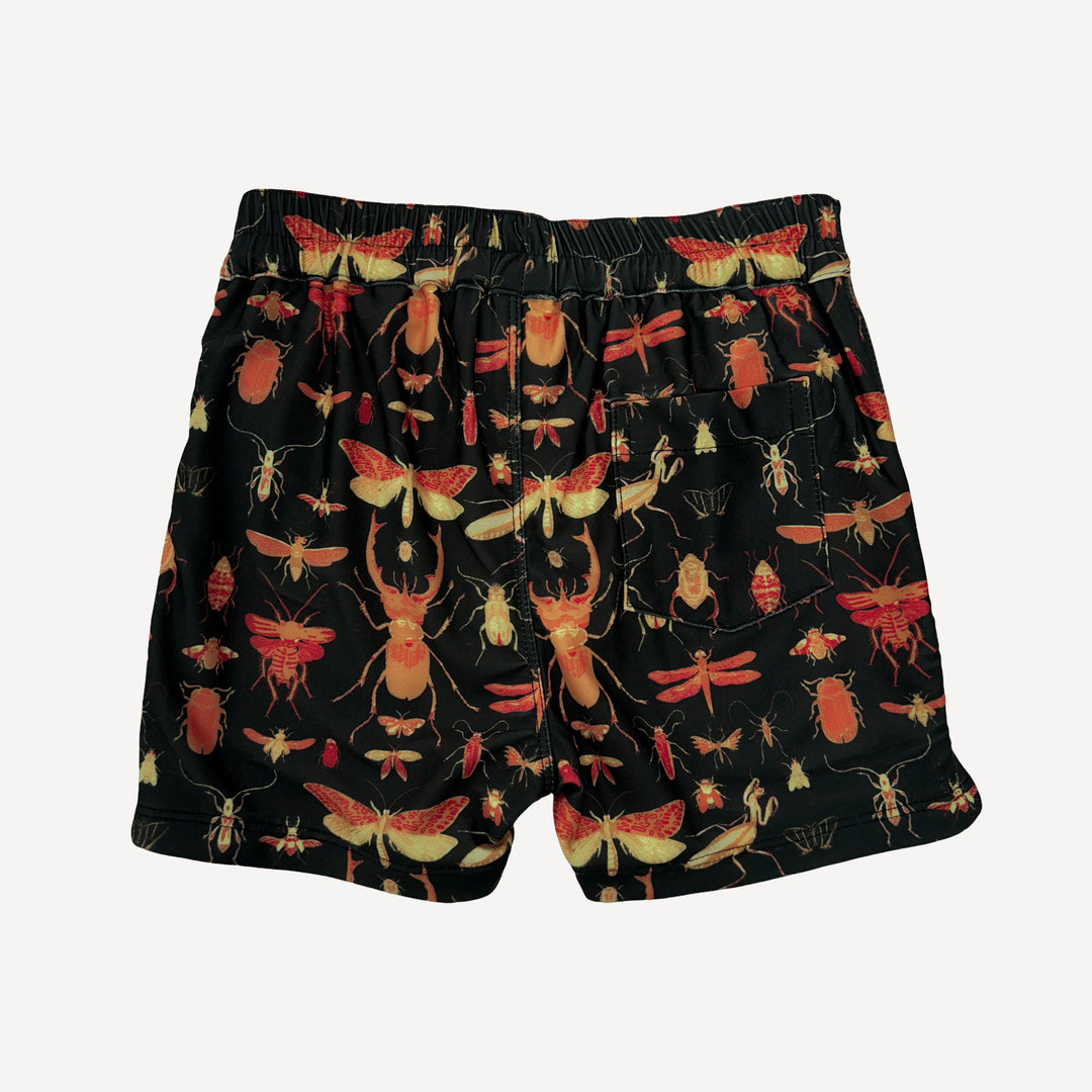 pocket board short | insects | swim