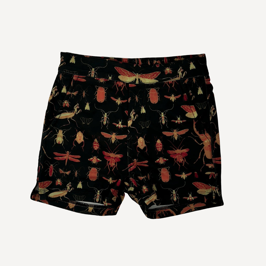 pocket board short | insects | swim