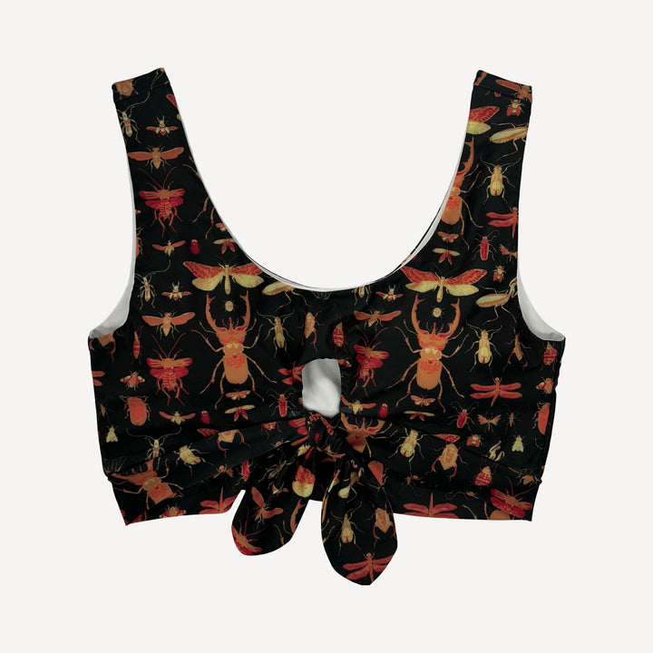 womens tie two piece swimsuit | insects | swim