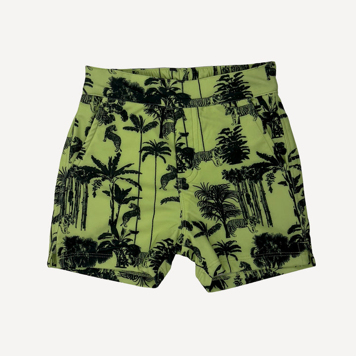 pocket board short | lime jungle | swim
