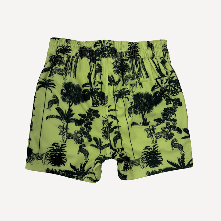 pocket board short | lime jungle | swim