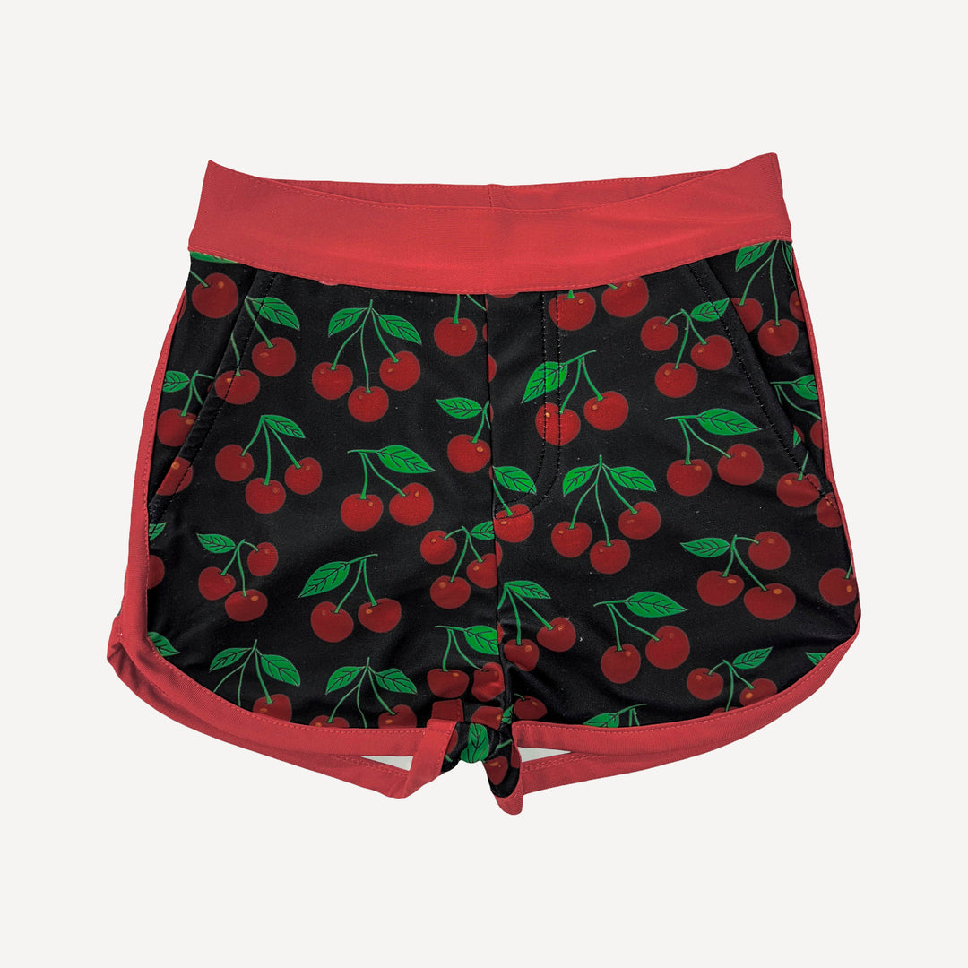 retro board short | cherries | swim