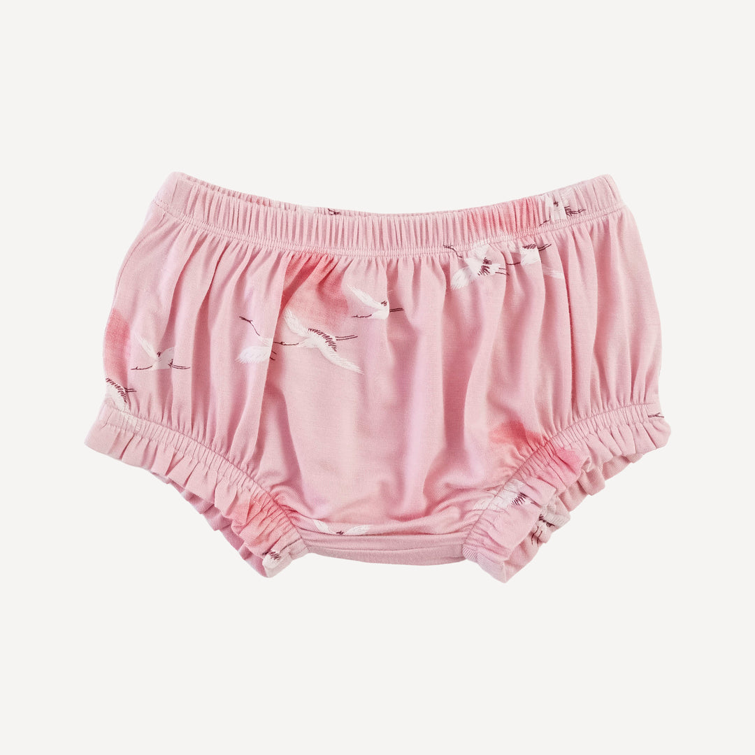 jade bloomer set | pink crane | modal