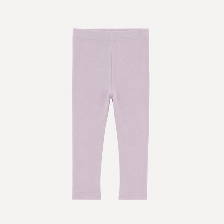 PREORDER classic skinny legging | pale orchid | organic cotton interlock