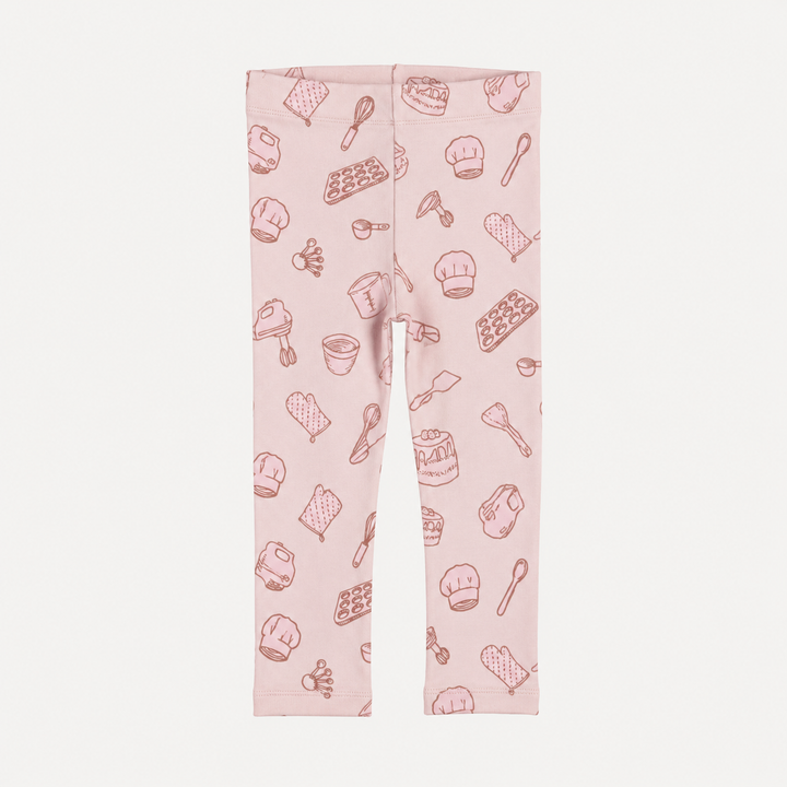 PREORDER classic skinny legging | pink baking | organic cotton interlock