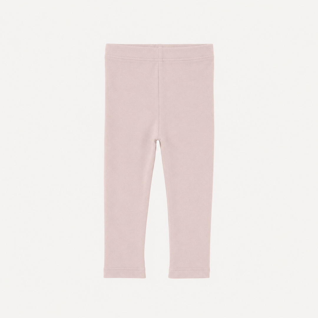 PREORDER classic skinny legging | mauve chalk | organic cotton interlock