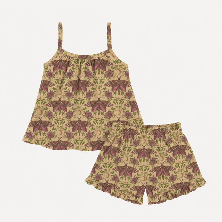 PREORDER lively set | butterfly night | organic cotton interlock
