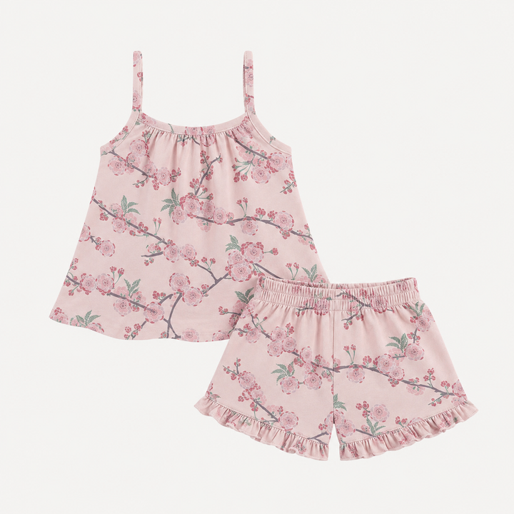 PREORDER lively set | cherry blossom | organic cotton interlock