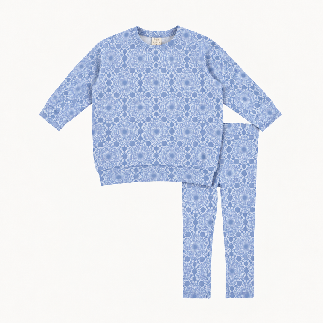 PREORDER oversized sweatshirt + legging set | nairobi lace | modal