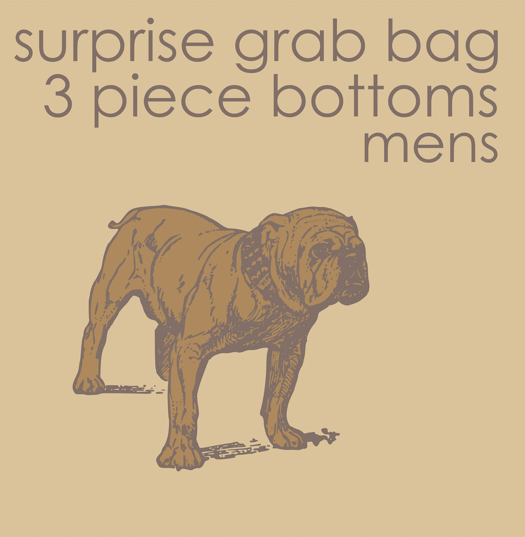 surprise grab bag | 3 pack mens bottoms