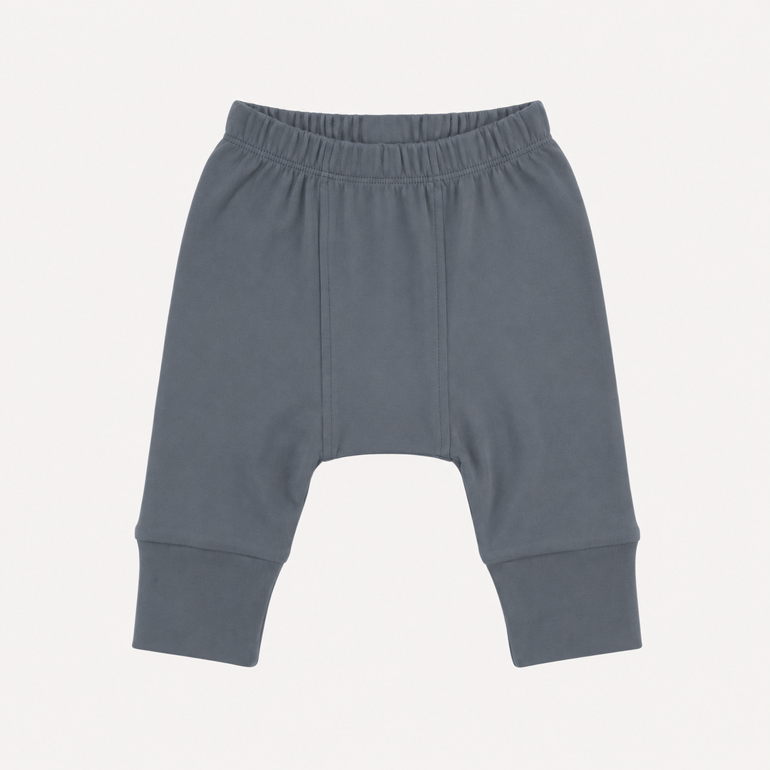 PREORDER classic panda pant | stormy | organic cotton interlock