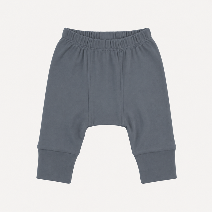 PREORDER classic panda pant | stormy | organic cotton interlock