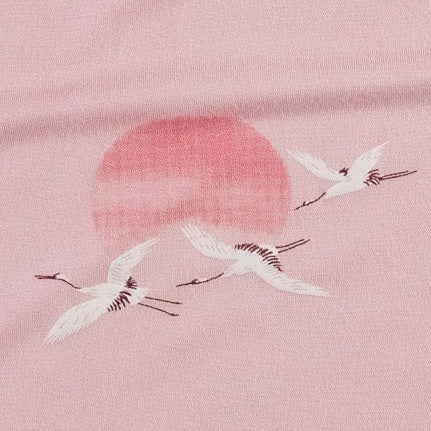 short sleeve basic henley tee | pink crane | modal