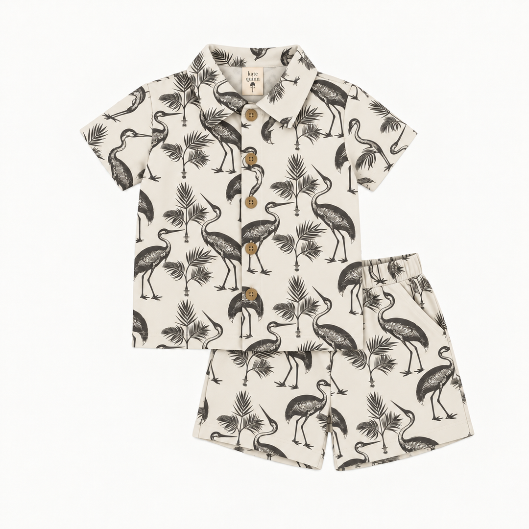 PREORDER resort set | crane + palm | modal