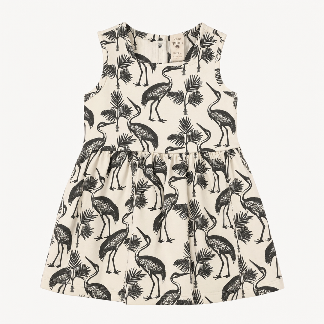 PREORDER sleeveless square neck dress | crane + palm | modal