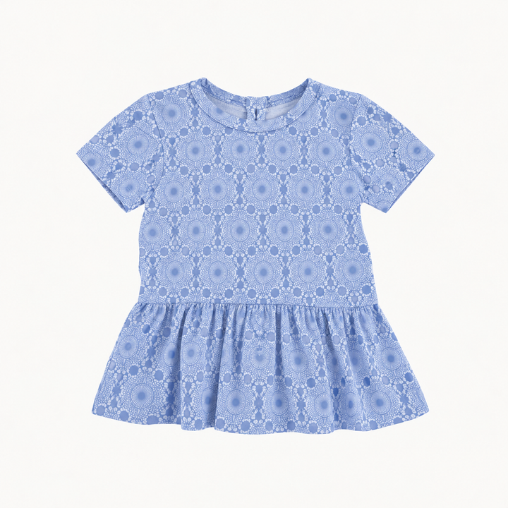 PREORDER short sleeve kate top | nairobi lace | modal