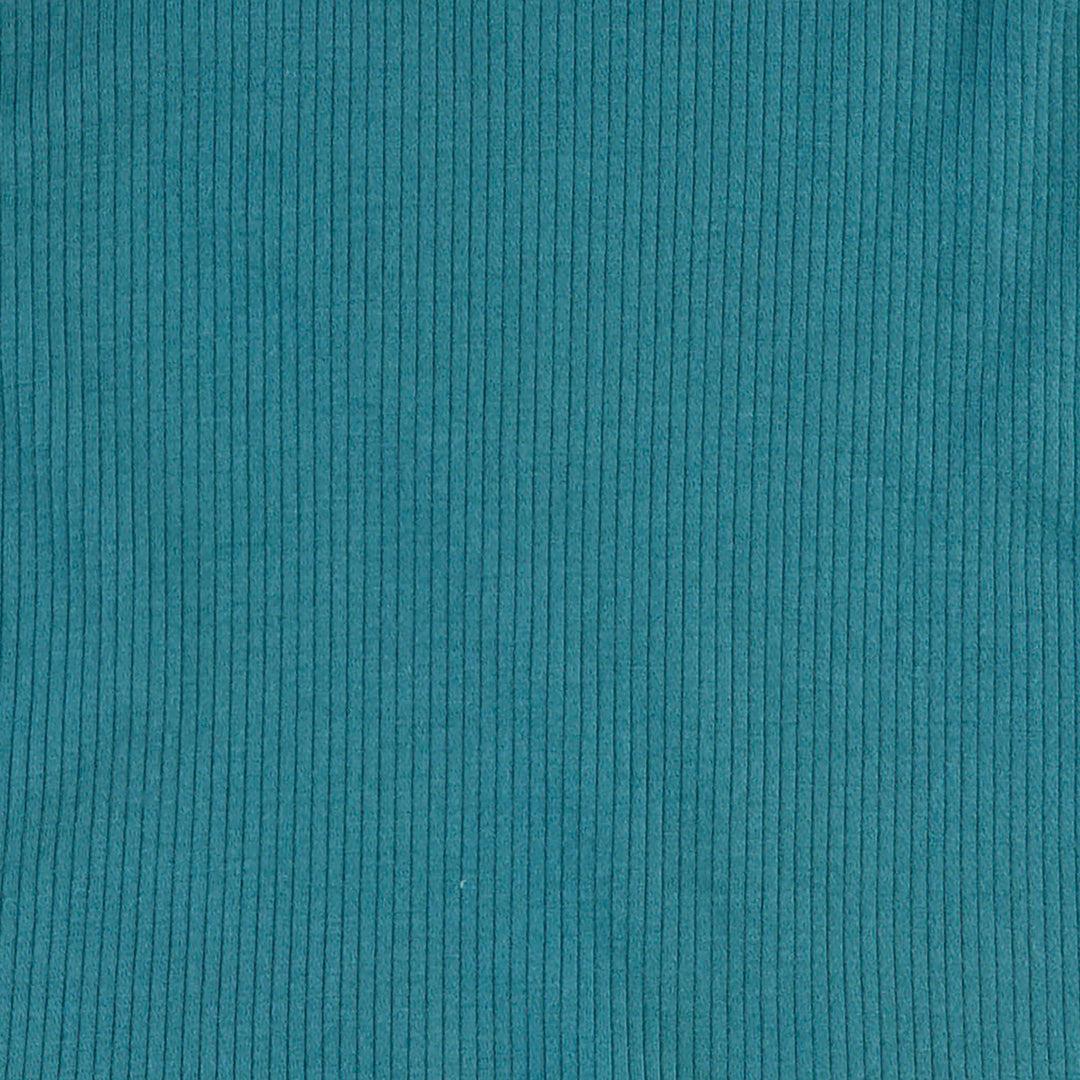 panda short | teal | modal skinny rib