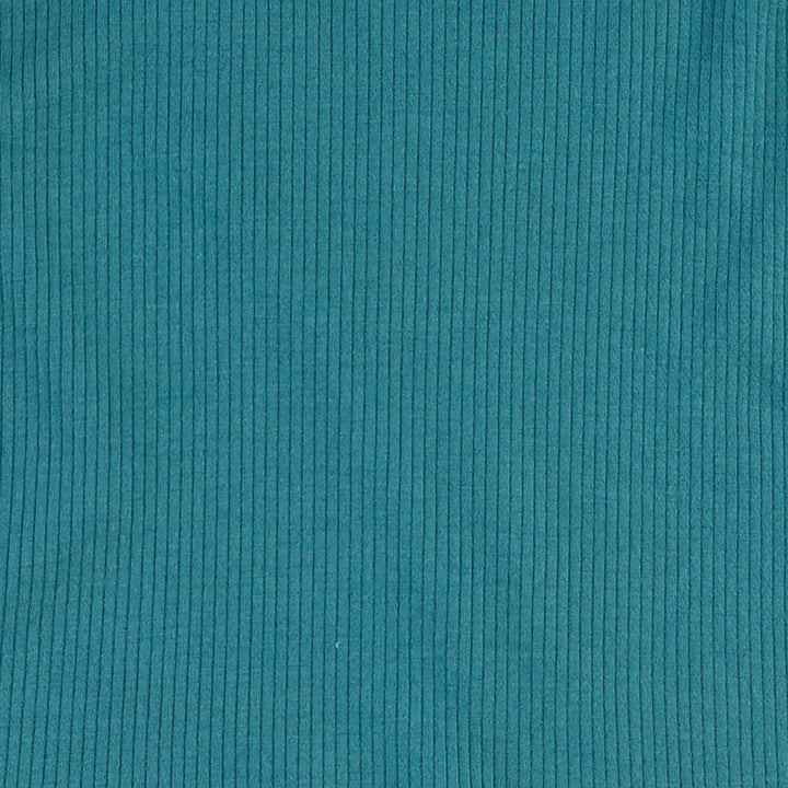 panda short | teal | modal skinny rib