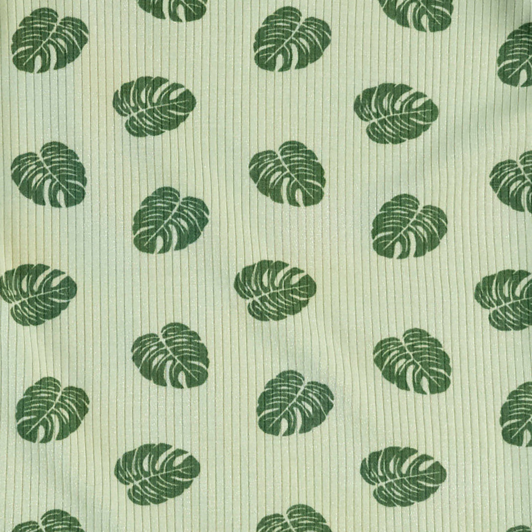 lettuce spaghetti tank + bloomer set | tiny monstera | modal skinny rib