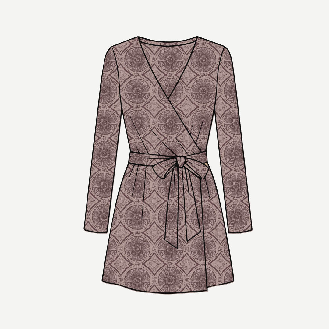 PREORDER womens basic robe | doe batik | modal